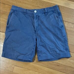 Vineyard Vines, Men's Blue 7 inch Island Shorts, size 30